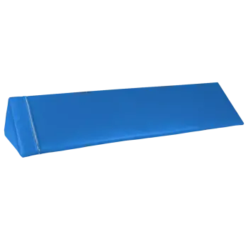 Trójkąt długi 120 x 30 x 30 cm - kształtka rehabilitacyjna - Kolor : niebieski