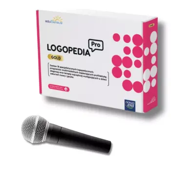 eduSensus Logopedia Pro - pakiet Gold 4.0 + mikrofon + KARTY PRACY