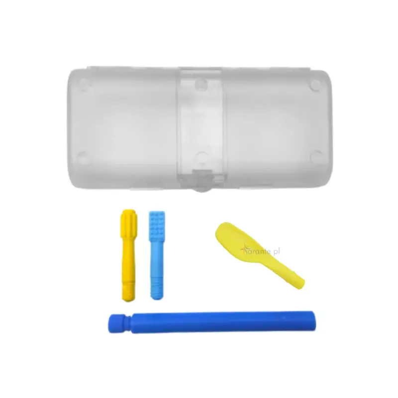 ARK Carry Kit: Wibrator logopedyczny Z-Vibe + 3 końcówki masujące + KARTY PRACY