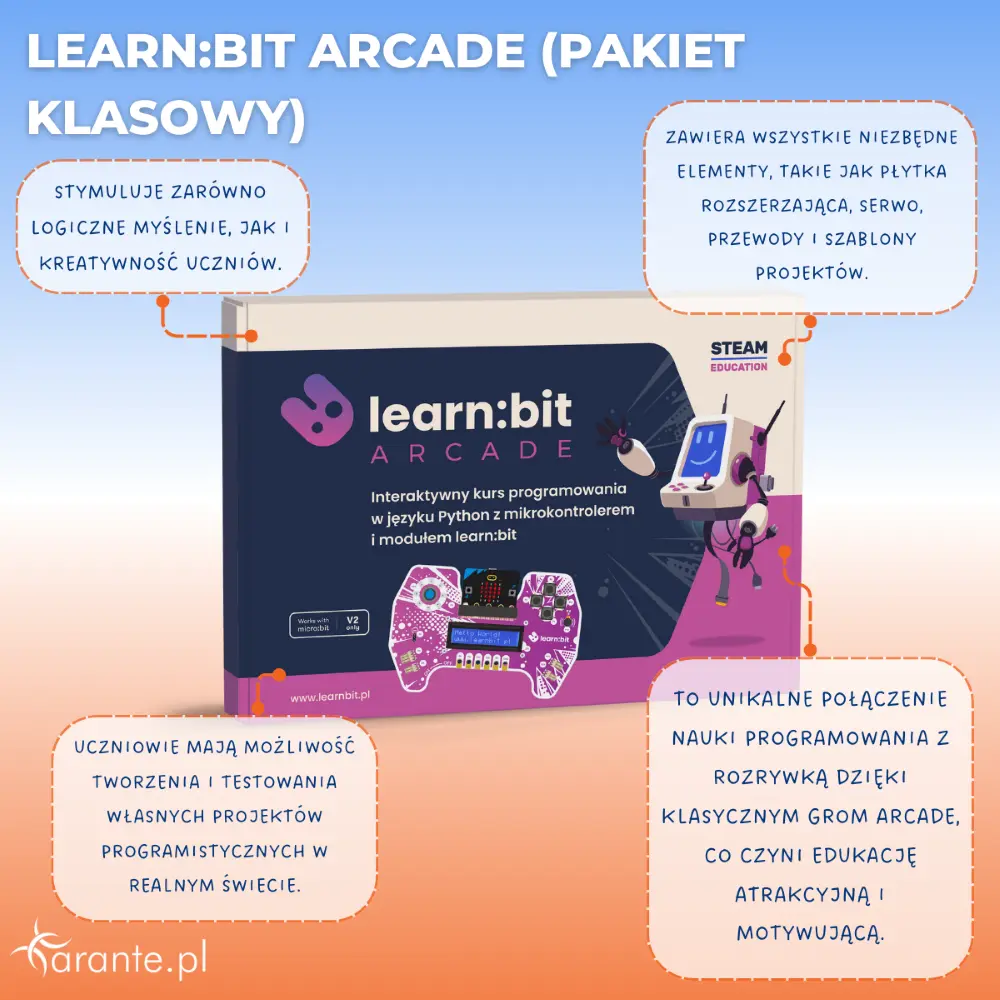 Learn:bit Arcade (pakiet klasowy)